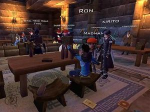 VRChat 플레이어들