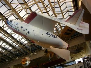 미국 국립 항공우주 박물관에 전시된 SpaceShipOne