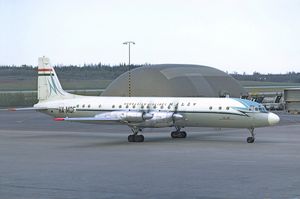 말레브 헝가리 항공 Il-18, 스웨덴에서, 1972년