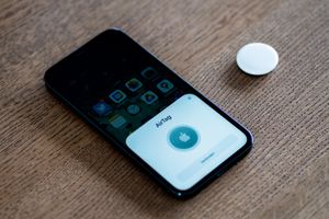 iOS에서 에어태그 설정