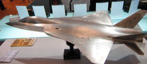 HAL AMCA 풍동 모델