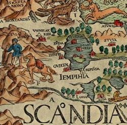 예므틀란드 지방 확대도