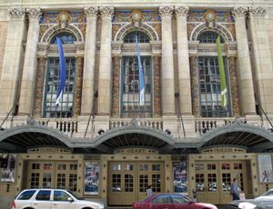 A picture of the Geary Theatre at the American Conservatory Theater in San Francisco