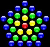 31은 중심 오각수이다.