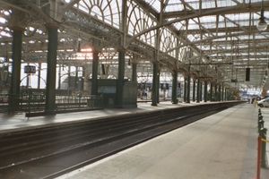 개보수 후의 기차 차고