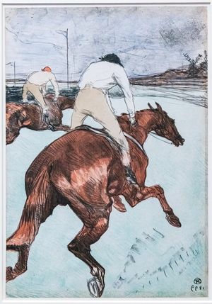 툴루즈 로트렉 – The Jockey (1899)