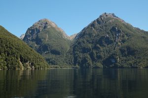 마나포우리 호수 북쪽 지류의 모습