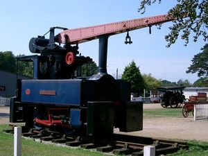 브레싱엄에 정적 전시물로 보존된 크레인 탱크