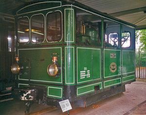 네덜란드의 겔데르셔 트램웨겐의 증기 트램 기관차