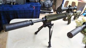 미 해병대(Philippine Marine Corps)의 저격수 소총으로 M16A1을 대폭 개조한 지정 사수 소총