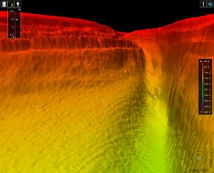 3차원 음향 측심 지도