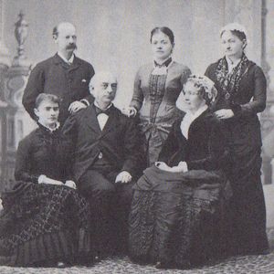 1880년 4월 29일, 일본에서 헵번과 그의 가족