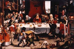 얀 만딘 - 풍자 연회