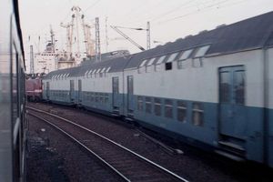 1987년 바르네뮌데의 푸시풀 열차