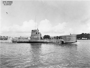 USS 보니타(SSK-3)와 BQR-4 소나 돔