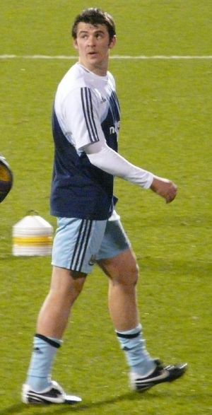 2007년 뉴캐슬 유나이티드에서 워밍업 중인 바턴