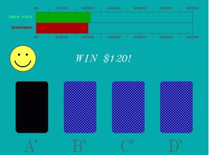 아이오와 도박 과제의 스크린샷