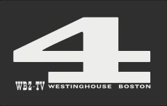 WBZ-TV의 초기 로고, 방송국 범퍼에서 볼 수 있음.