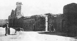 1930년대 칸 유니스의 역사적인 칸 남부 지역