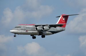 MSP로 활공하는 아름다운 RJ-85, 10월이 되면 그리워질 것입니다... Mesaba의 RJ-85 대부분은 에어 프랑스와 함께 계속 운행될 것입니다. 1101