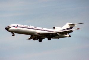 델타 셔틀 보잉 727-200 기종, 워싱턴 내셔널 공항