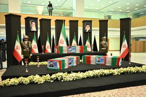 에브라힘 라이시의 장례식, 테헤란, 2024년 5월 22일