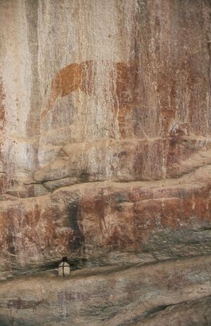 무레와 인근의 산족 그림