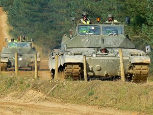 2007년 보빙턴 캠프에서 훈련 중인 챌린저 2 DTT