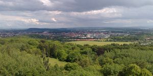 크란베르크 산에서 바라본 도시 전경