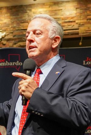 2022년 9월 롬바르도의 주지사 선거 운동 모습