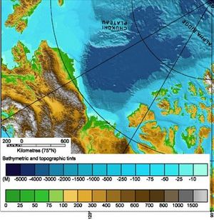보퍼트해 지역의 지형
