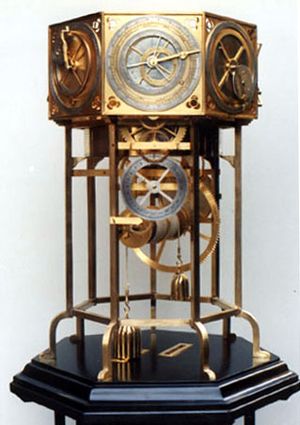 조반니 데 돈디가 제작한 천문 시계를 카를로 크로체가 복원한 모습