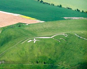 m}} 고도에서 본 어핑턴 백마