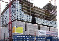 철근 콘크리트 토핑 아웃