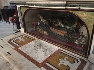 Chiesa di San Pietro e Paolo 내부의 산트 엘레우테리오 동상