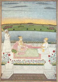 알리바르디 칸과 궁정, 무르시다바드,