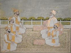 알리바르디 칸과 손자 시라지 웃 다울라