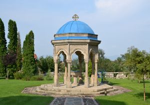 세르비아 크랄레보 인근 지차 지차 수도원의 세례당