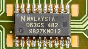 20핀 PSOP – NEC D63GS: 적외선 리모콘 전송용 4비트 마이크로컨트롤러