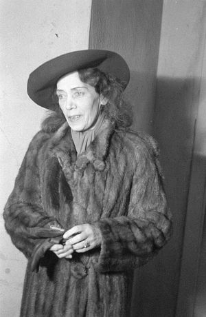 표현주의 무용가 메리 위그만(1946년에 촬영)