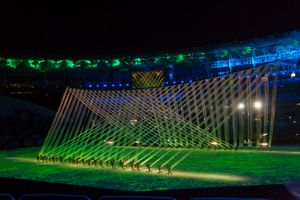 2016년 하계 올림픽 개막식의 "핀도라마" 부분