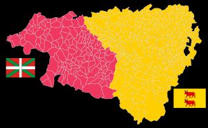 프랑스 바스크, (서쪽)과 베아른 (동쪽)