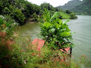 도스 보카스}} 호수