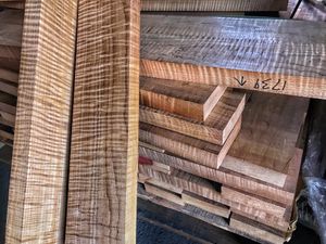 Roasted Maple 기타 넥 블랭크