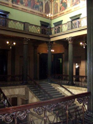 마르틴 루터 할레-비텐베르크 대학교의 "Löwengebäude"(라이온스 홀)