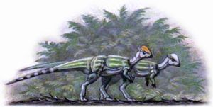 다양한 색상의 돔을 가진 한 쌍의 복원도