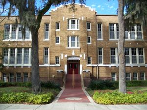 오캘라 역사 지구에 위치한 에이트 스트리트 초등학교