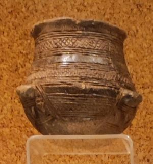 폭스 동굴의 종 모양 비커