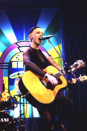 1995년 볼로냐의 Roxy Bar show에서 공연하는 크랜베리스