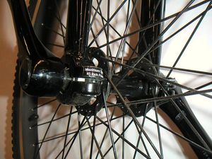 외발자전거 허브